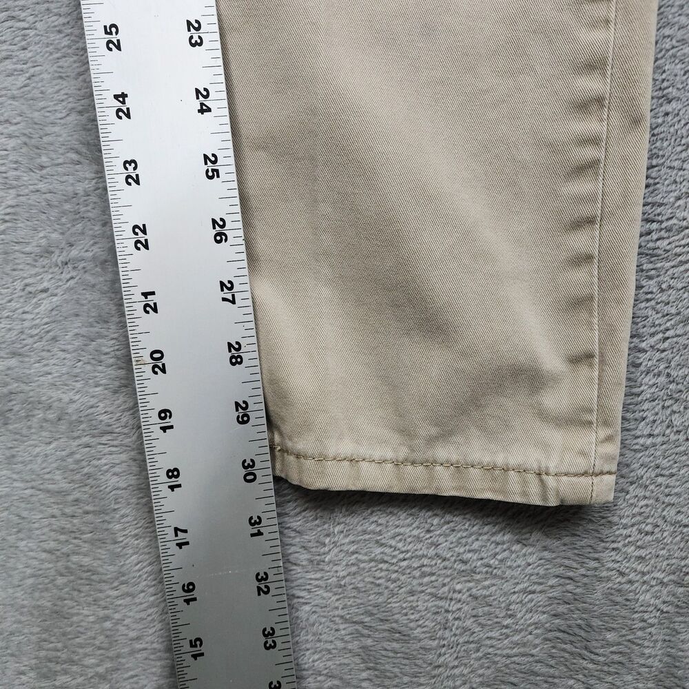Levis Mens 32x32 Beige 514 Pants Straight Fit Casual Cotton Jeans Style - Picture 9 of 10